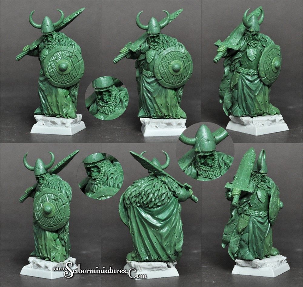 28mm/30mm Undead Warrior No. 1