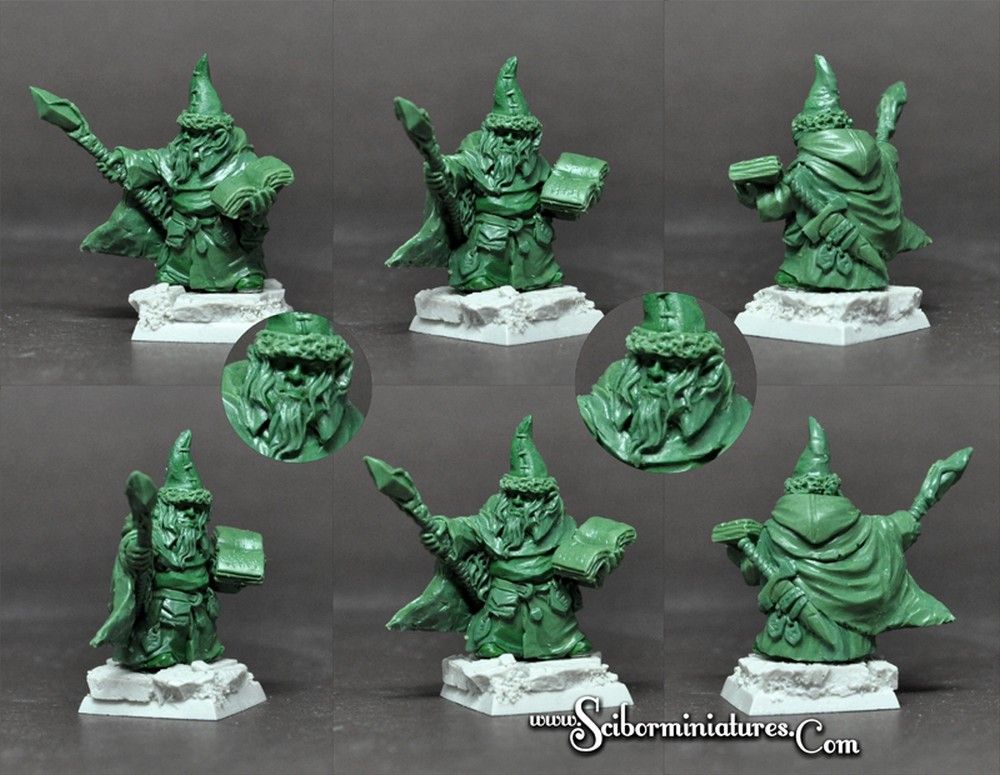 28mm/30mm Gnome Wizard No. 2