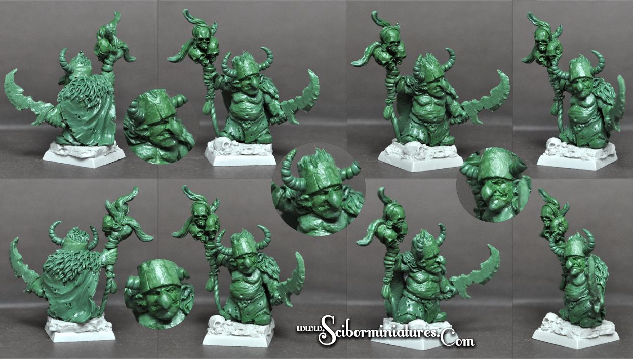28mm/30mm Goblin Shaman 2