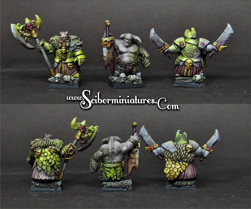 Evil Dwarves Lords Set 2