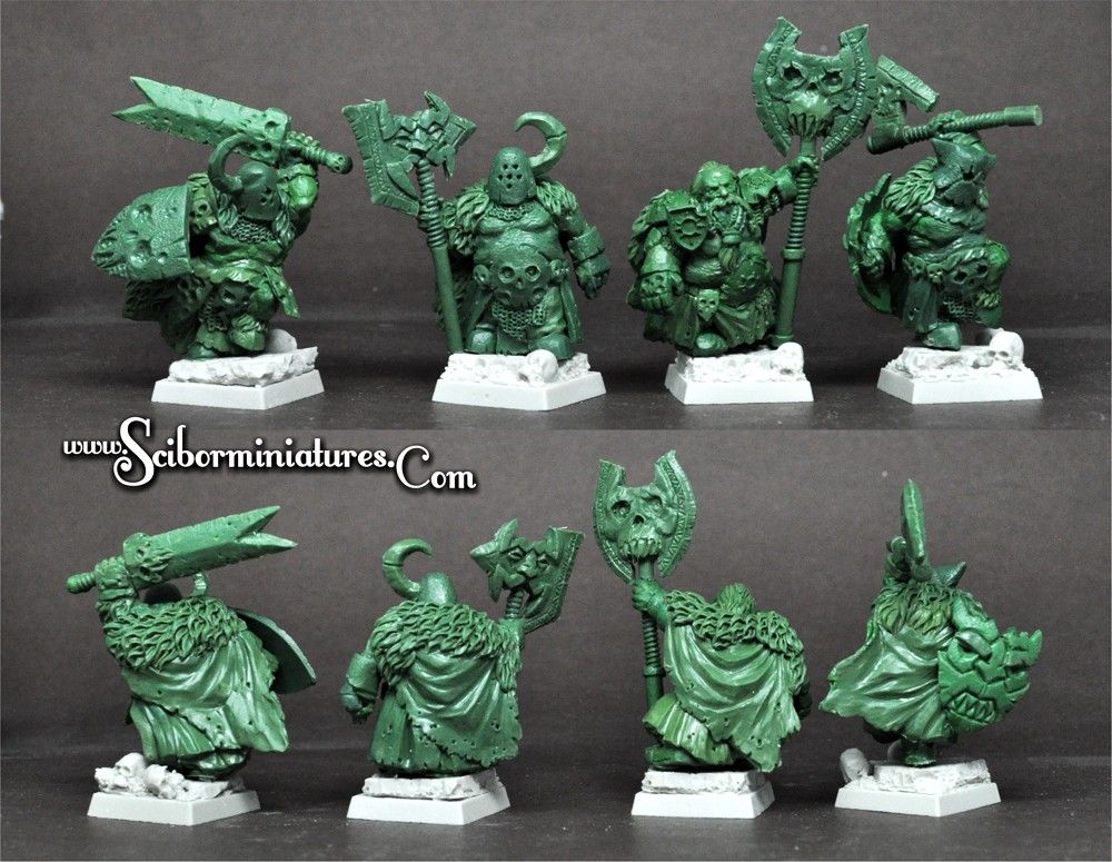 Evil Dwarves Lords Set 4