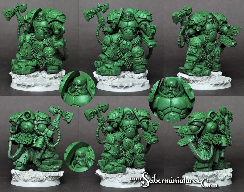 28mm/30mm SF Dwarf Lord Cruiser Suit 1