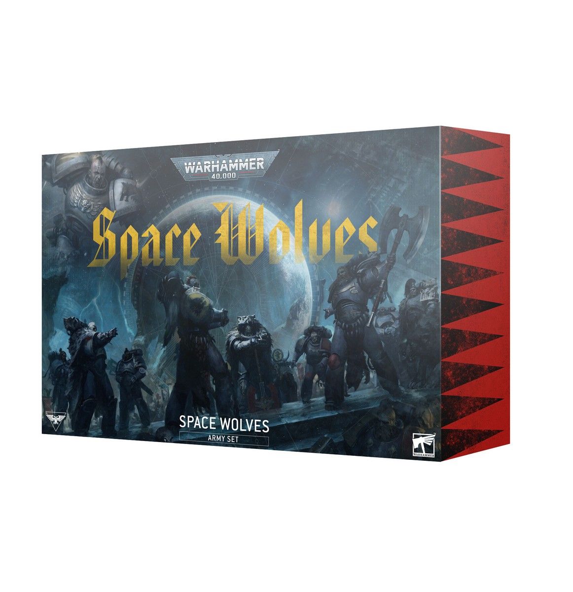 Warhammer 40,000: Space Wolves Army Set - English