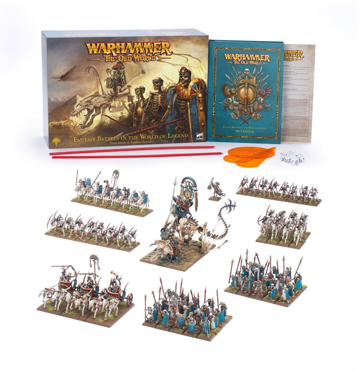 Warhammer: The Old World Core Set: Tomb Kings of Khemri Edition - English