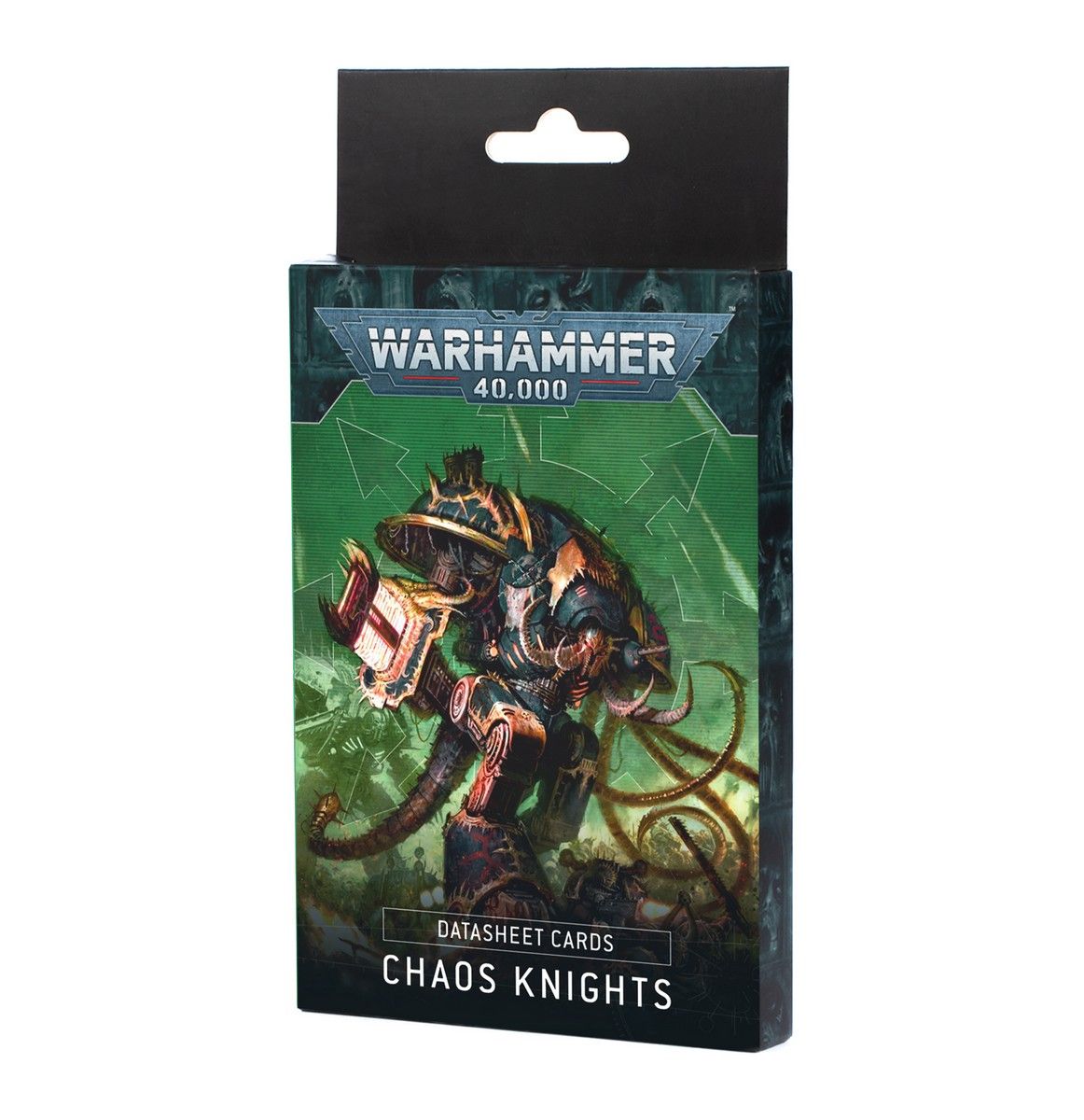 Datasheet Cards: Chaos Knights 10th Edition - English