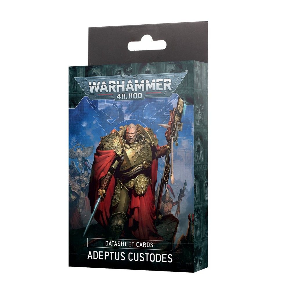 Datasheet Cards: Adeptus Custodes - 10th Edition - English