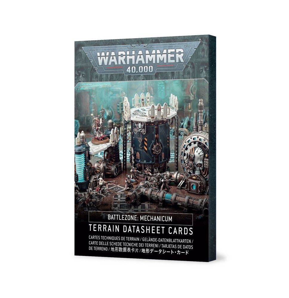 Battlezone Mechanicum: Terrain Cards - English