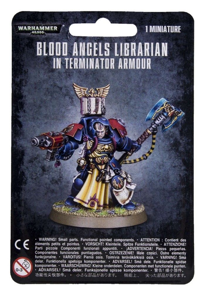 Blood Angels: Librarian In Terminator Armour