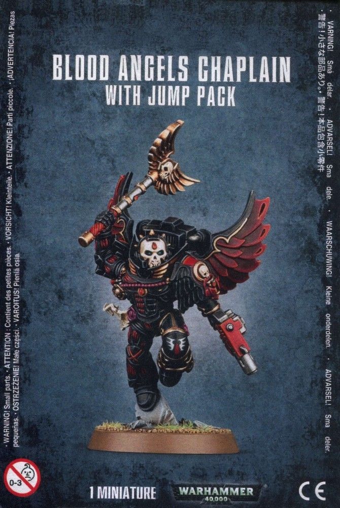 Blood Angels: Chaplain With Jump Pack