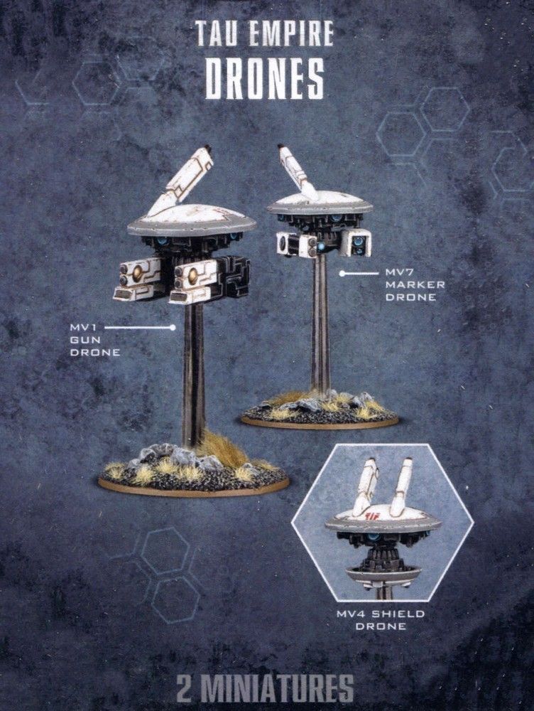 T'au Empire: Drones / Tactical Drones