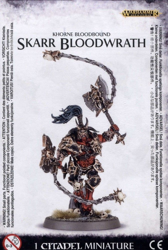 Khorne Bloodbound Skarr Bloodwrath