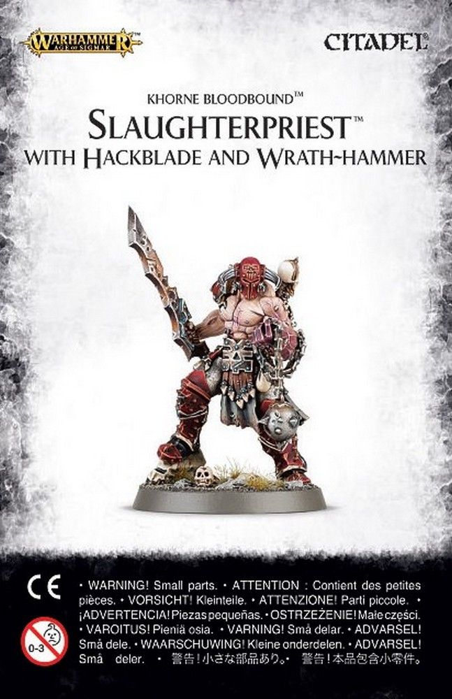 Slaughterpriest With Hackblade