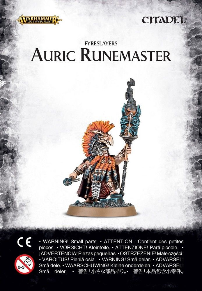 Fyreslayers Auric Runemaster