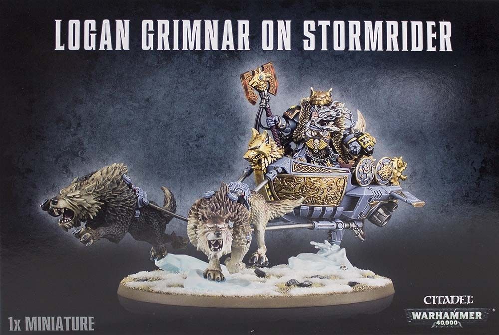Space Wolves: Logan Grimnar On Stormrider