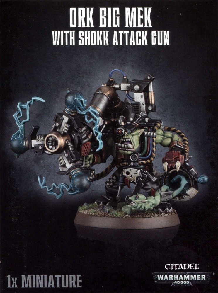 Ork: Big Mek With Shokk Attack Gun