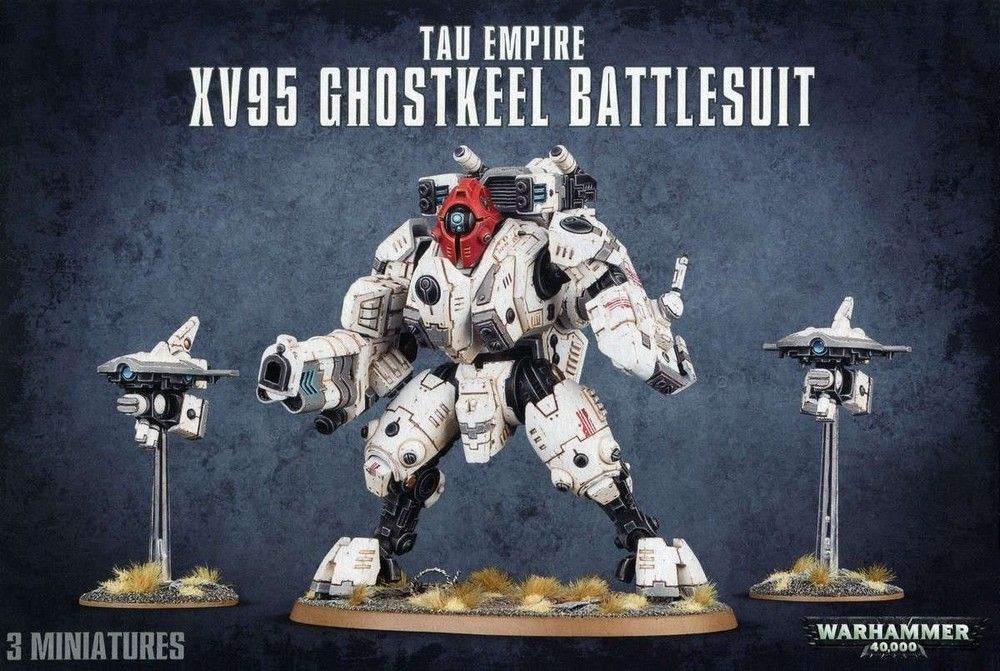 T'au Empire: Xv95 Ghostkeel Battlesuit
