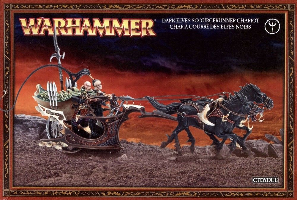 Dark Elves Scourgerunner Chariot