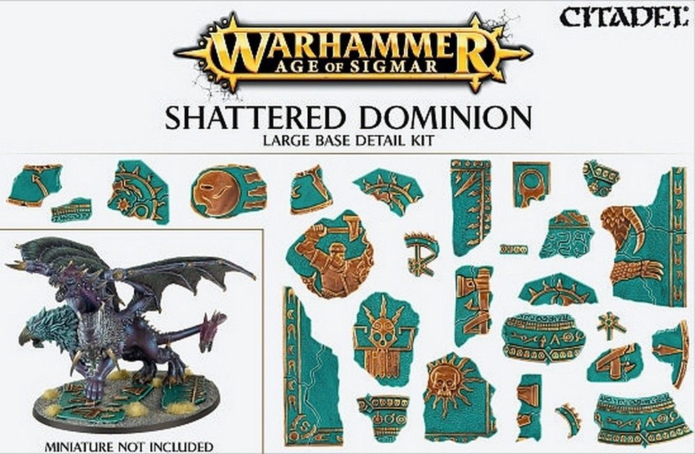 AoS: Shattered Dominion Large Base Detail