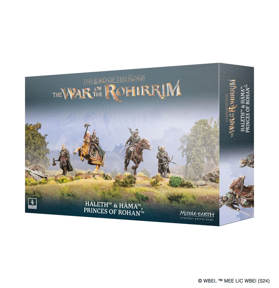 Middle-earth Strategy Battle Game: Haleth & Hama, Princes of Rohan