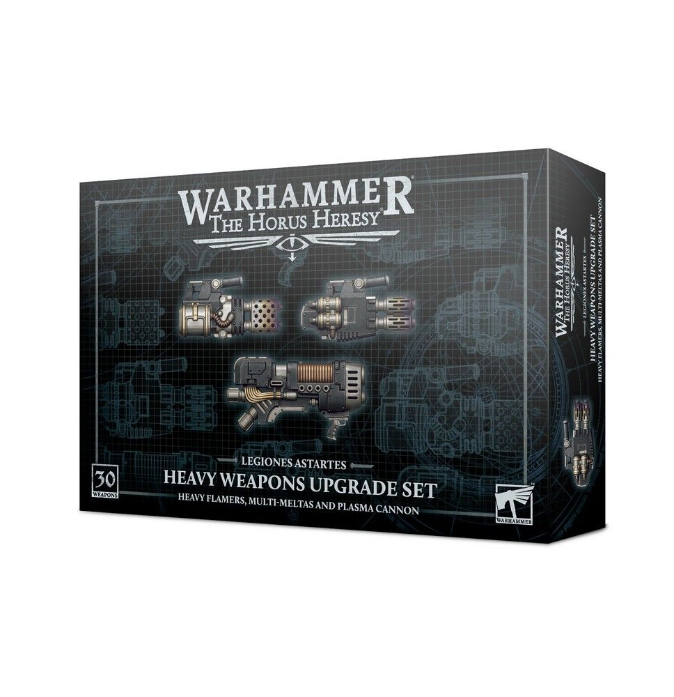 Legiones Astartes: Heavy Weapons Upgrade Set: Heavy Flamers, Multi-Meltas, and Plasma Cannons