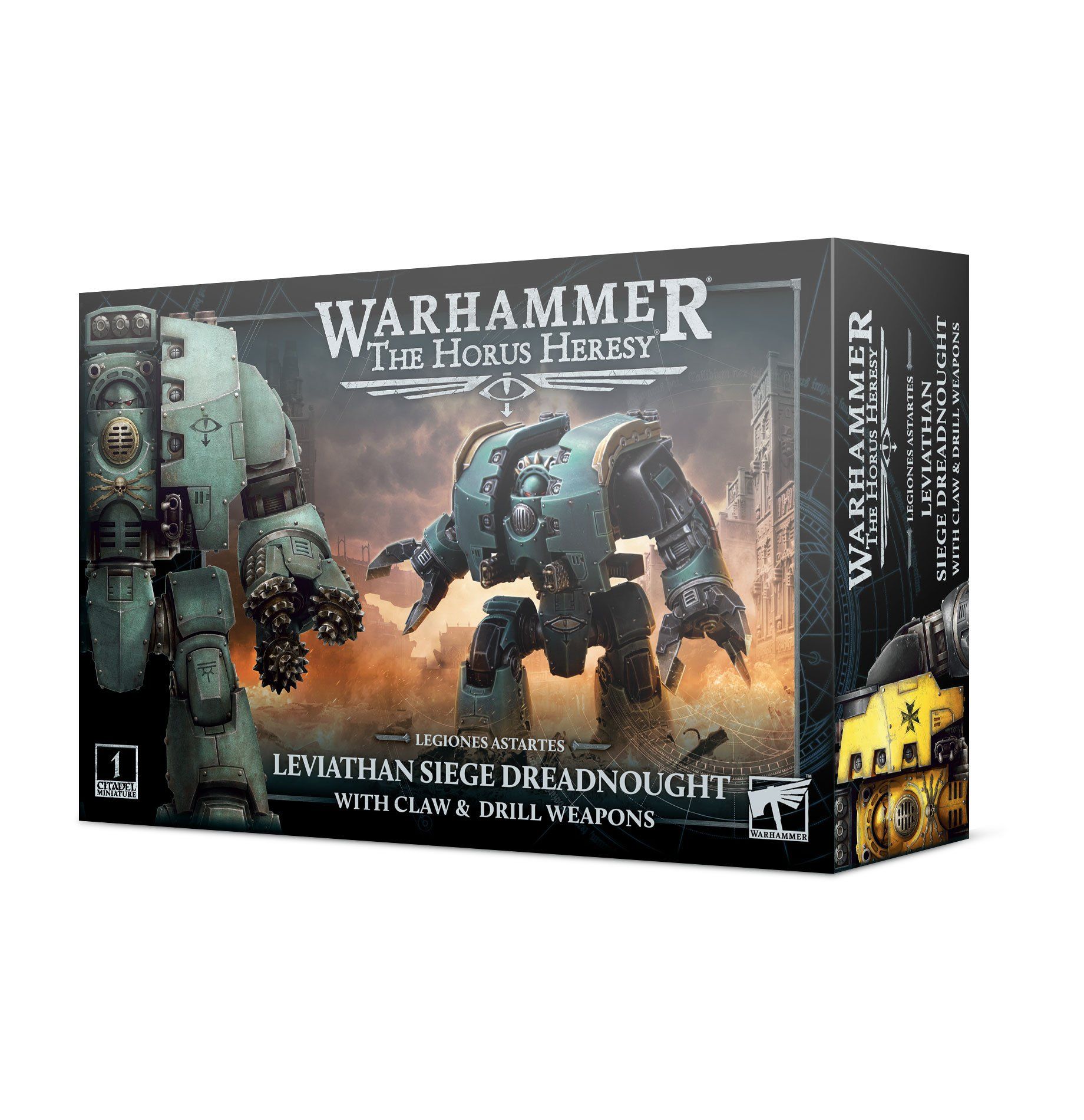 Legiones Astartes: Leviathan Dreadnought with Claws and Drills
