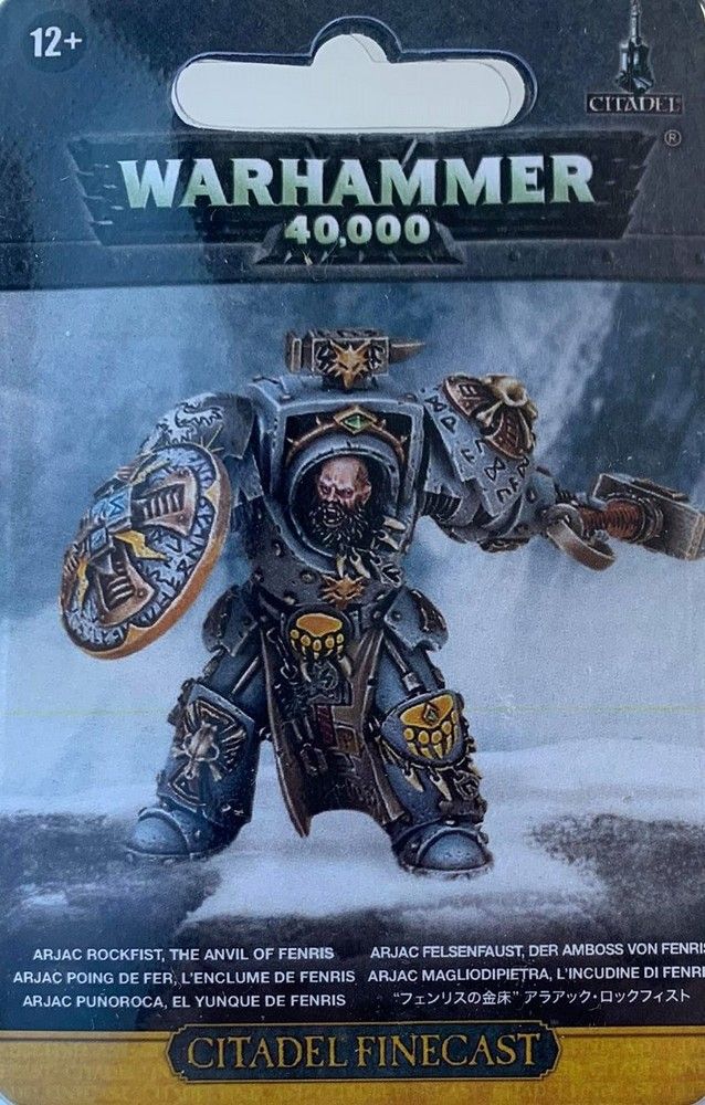 Space Wolves: Arjac Rockfist The Anvil Of Fenris