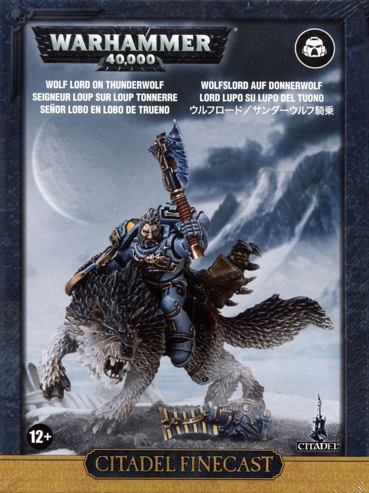 Space Wolves: Wolf Lord On Thunderwolf