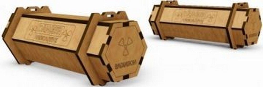 2 Radioactive Containers