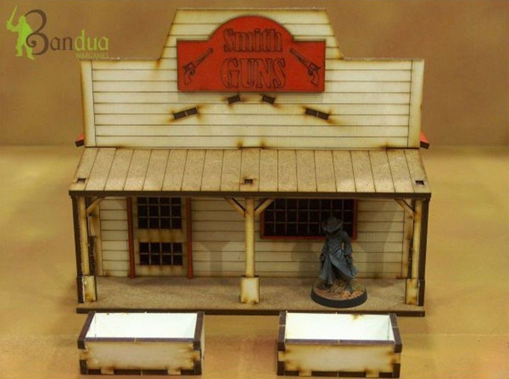 Prepainted Far West Shop 1