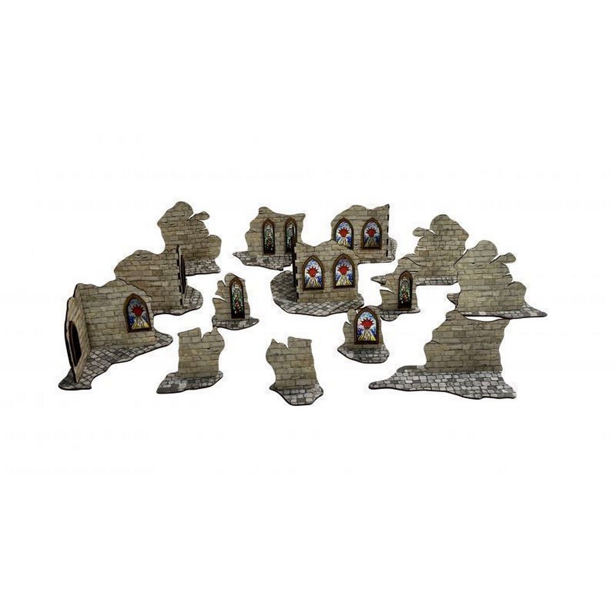 Town Ruins- Prepainted Terrain Pack