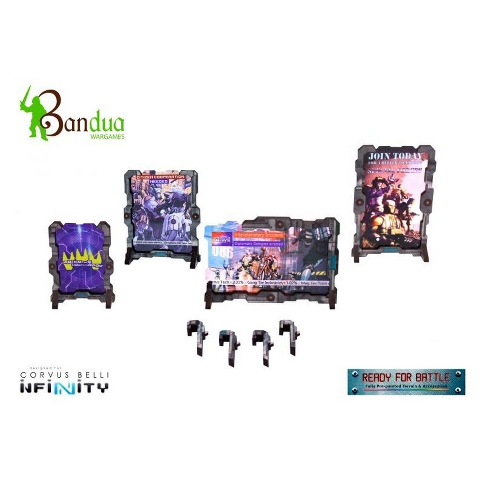 Holographic Street Signs Set 3