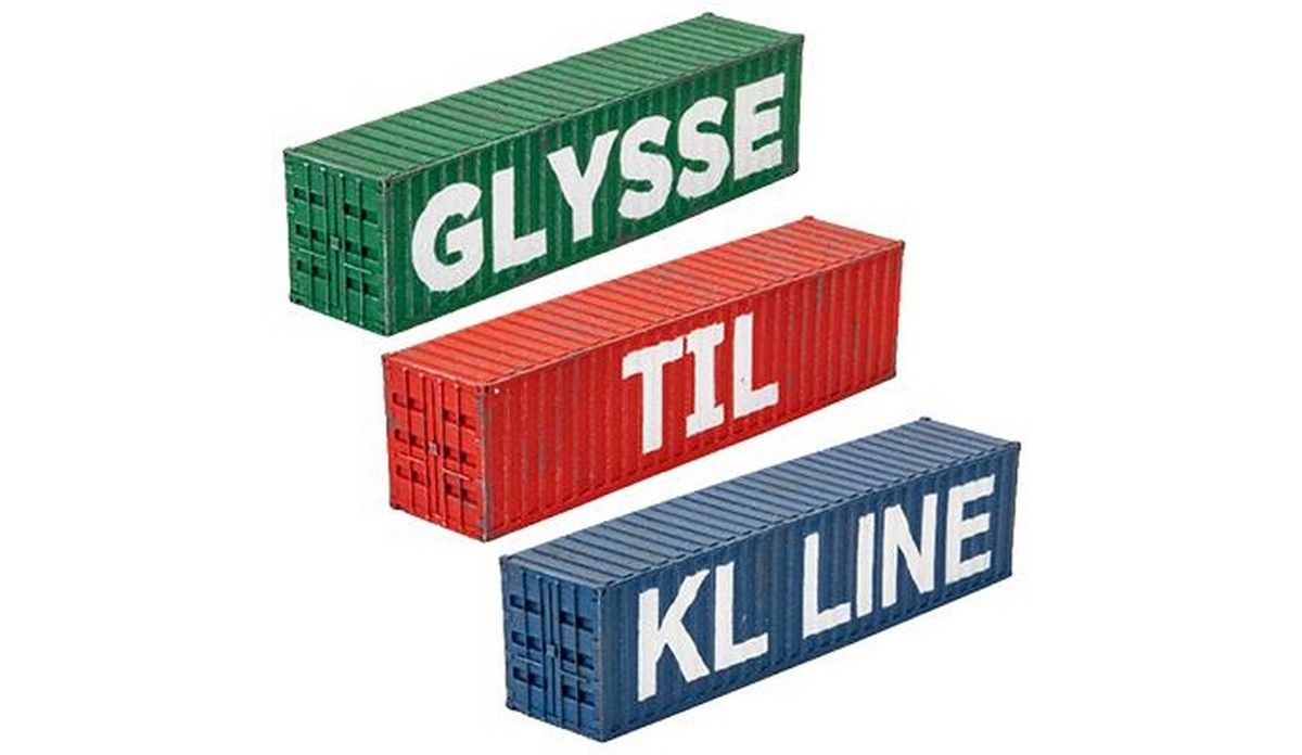 Modern: 40ft Shipping Containers (x3)