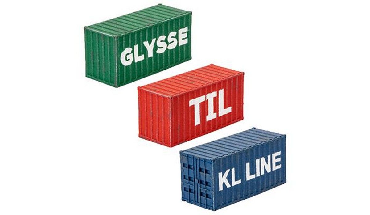 Modern: 20ft Shipping Containers (x3)