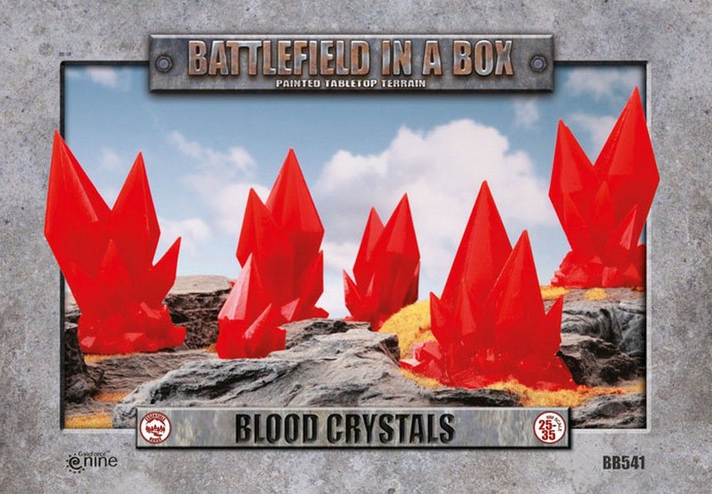 Blood Crystals - Red