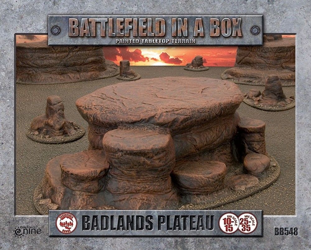Badlands: Plateau - Mars (x1)Full Painted Terrain