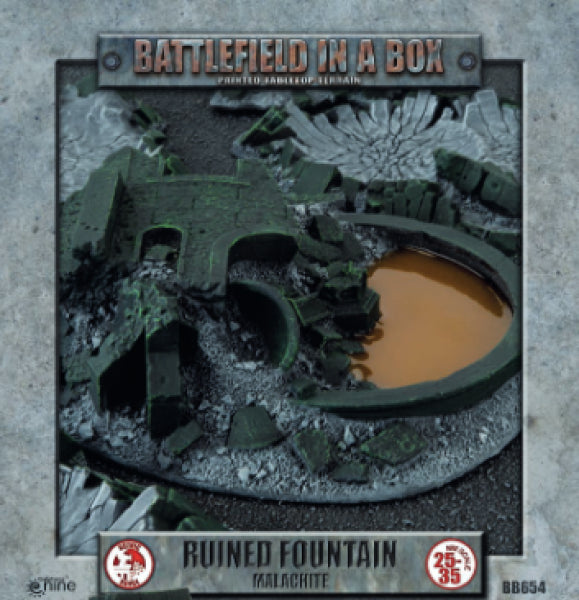 Gothic Battlefields: Ruined Fountain - Malachite