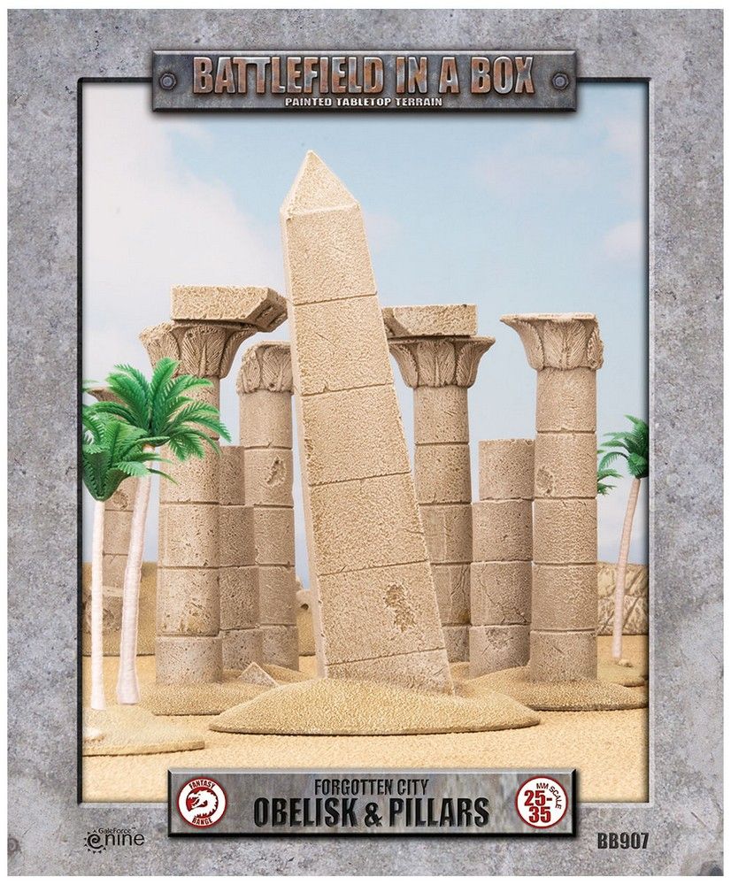 Forgotten City: Obelisk & Pillars