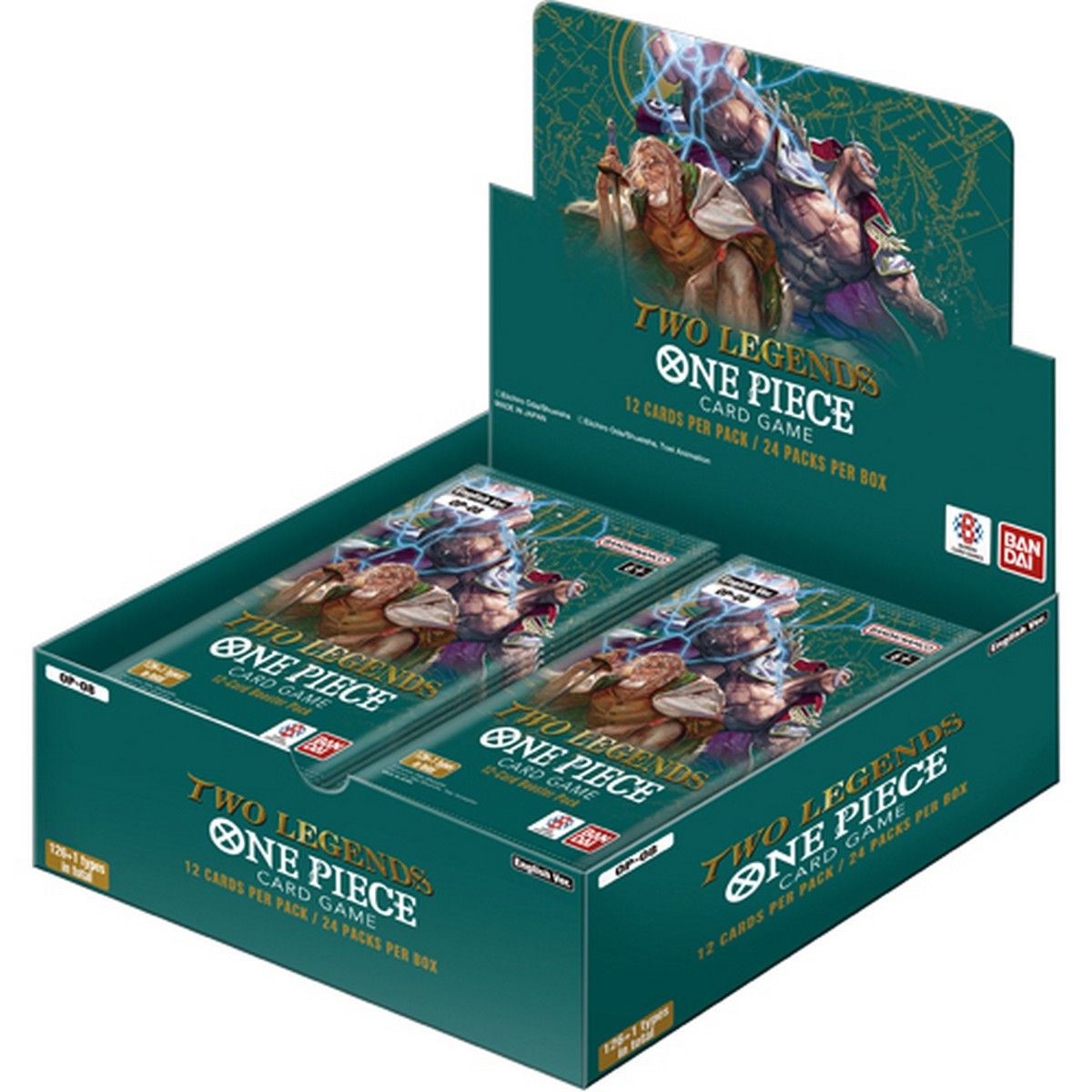 One Piece Card Game: Double Pack Set Box (DP-08)