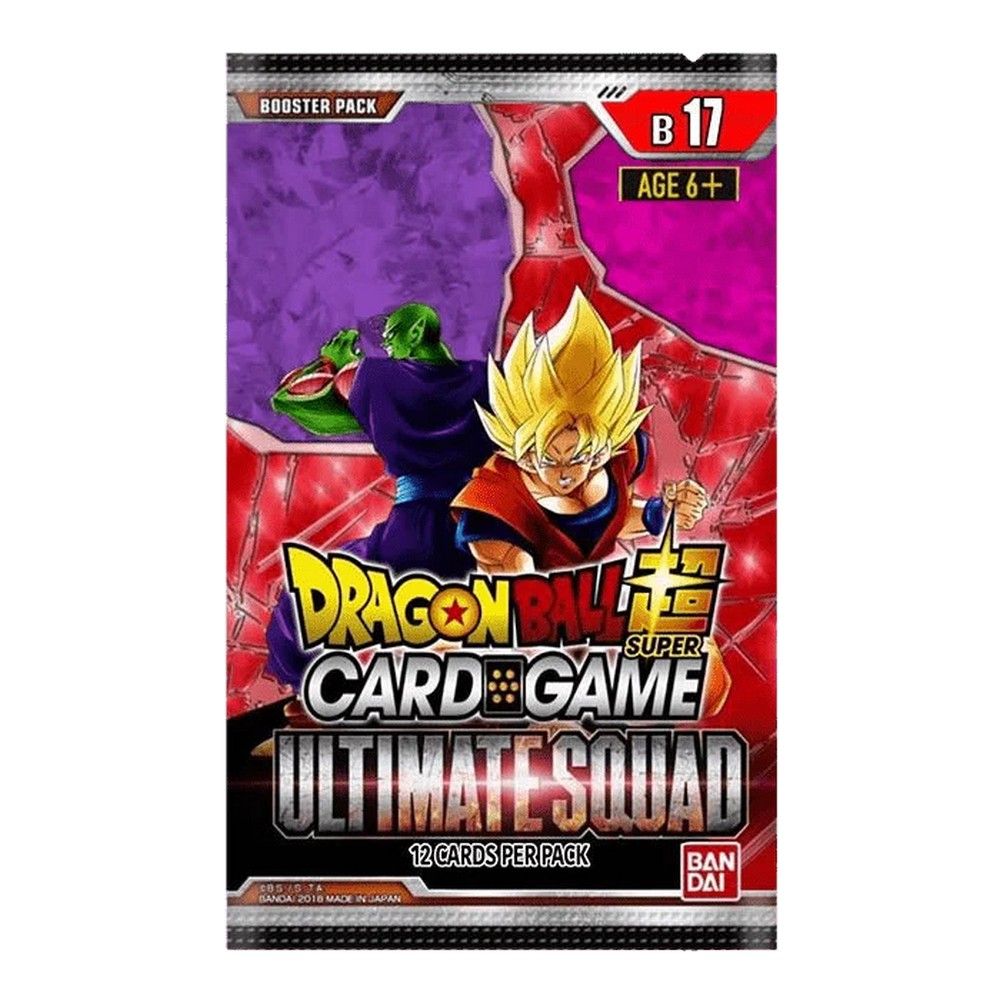 Dragon Ball Super CG: Unison Warrior Series - Ultimate Squad - Single Booster (DBS-B17)