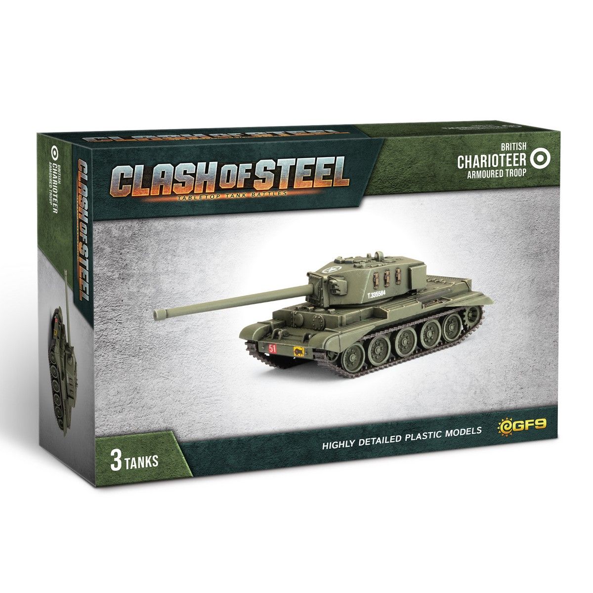 Clash of Steel: Charioteer Medium Tank Troop