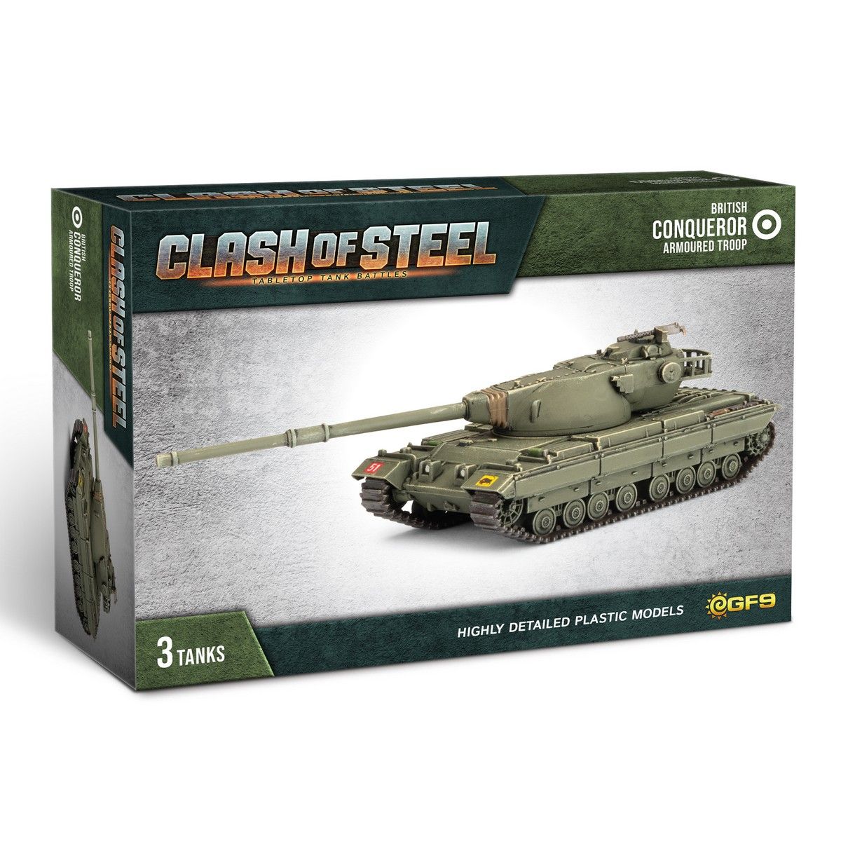 Clash of Steel: Conqueror Heavy Tank Troop