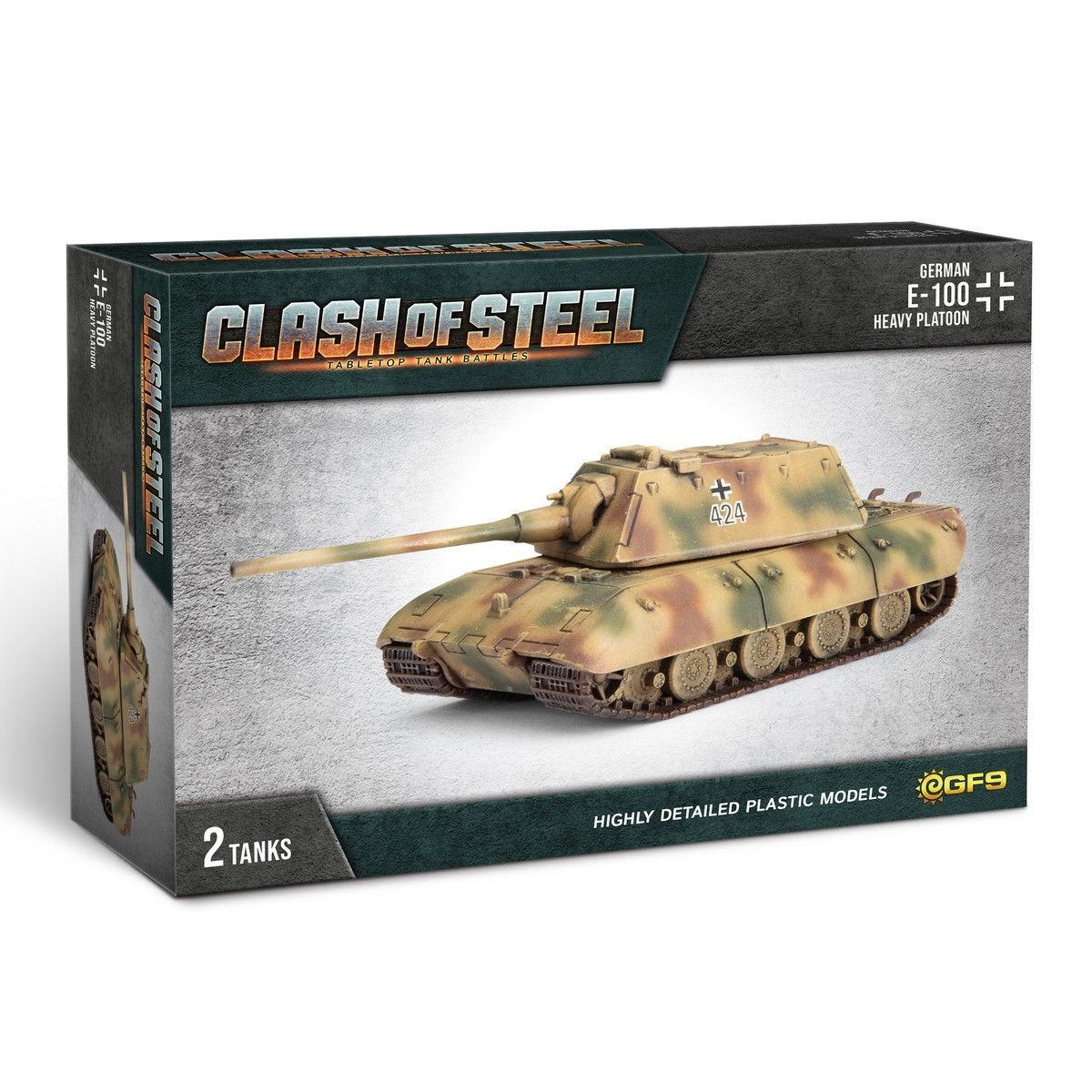 Clash of Steel: E-100 Heavy Tank Platoon