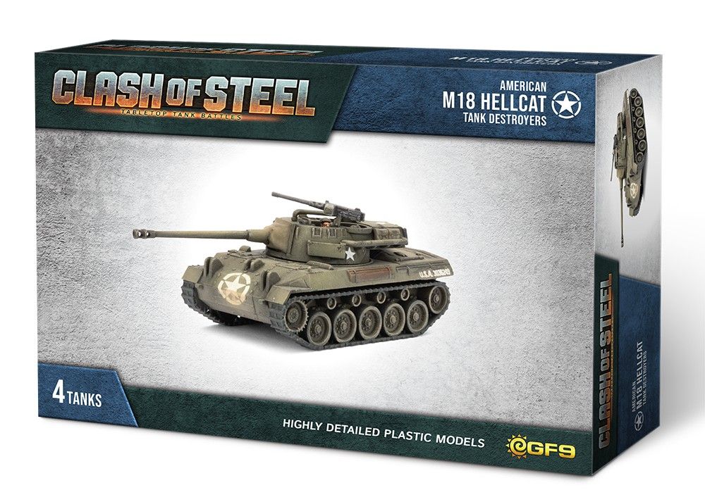 Clash of Steel: M18 Hellcat  Tank Destroyers