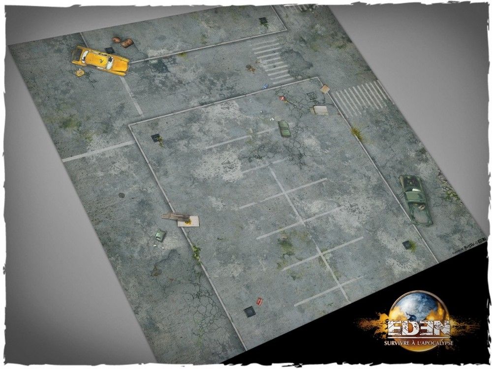 2ft x 2ft, Eden No.2 Theme Mousepad Games Mat