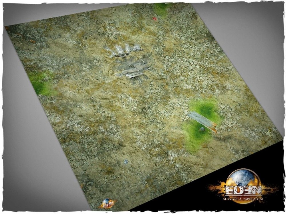 2ft x 2ft, Eden No.3 Theme Mousepad Games Mat