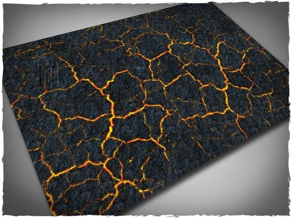 4ft x 6ft, Inferno Theme Pvc Games Mat