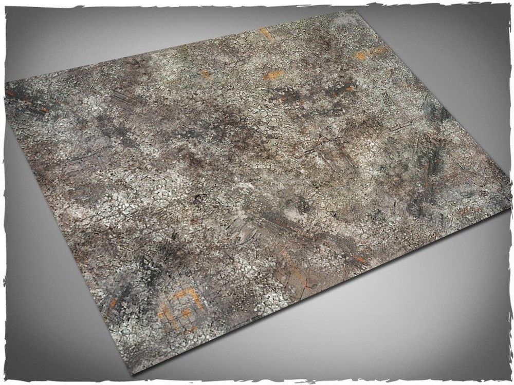 4ft x 6ft, Urban Ruins Theme Pvc Games Mat