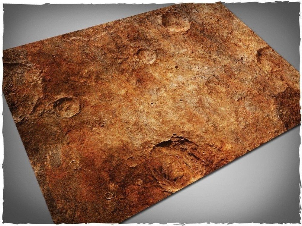 4ft x 6ft, Red Planet Theme PVC Games Mat