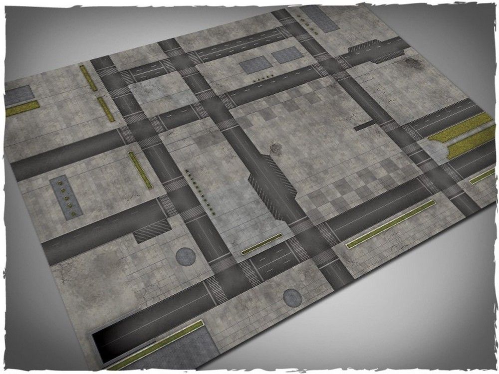 4ft x 6ft, Cityscape 1 Theme PVC Games Mat