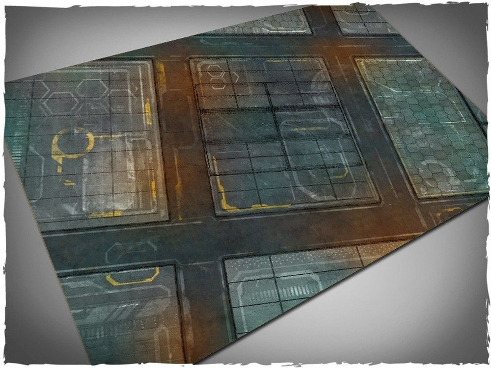 4ft x 6ft, Neo-Tokyo Theme PVC Game Mat